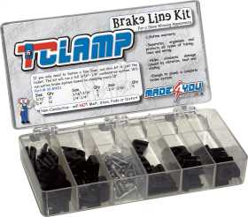 T Clamp Brake Line Kit